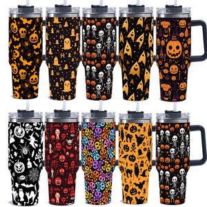 Halloween Christmas 40oz Car Cup