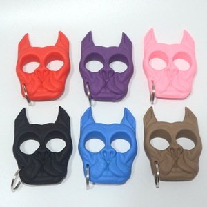 Dog head self-defense buckle
