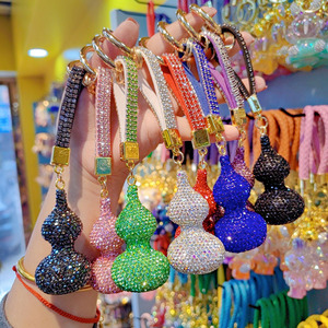 Bling gourd keychain