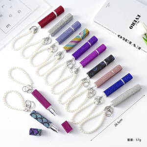 Bling 10ML perfume bottle keychain