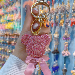 Big bear keychain women's gift bag pendant