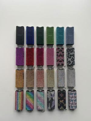 24 colors bling stun gun keychain