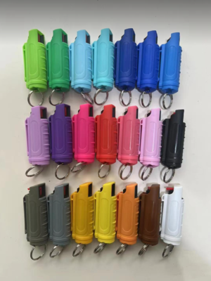21 colors regular pepper spray